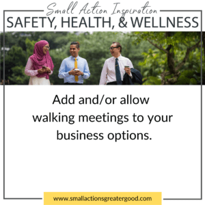 Walking Meetings